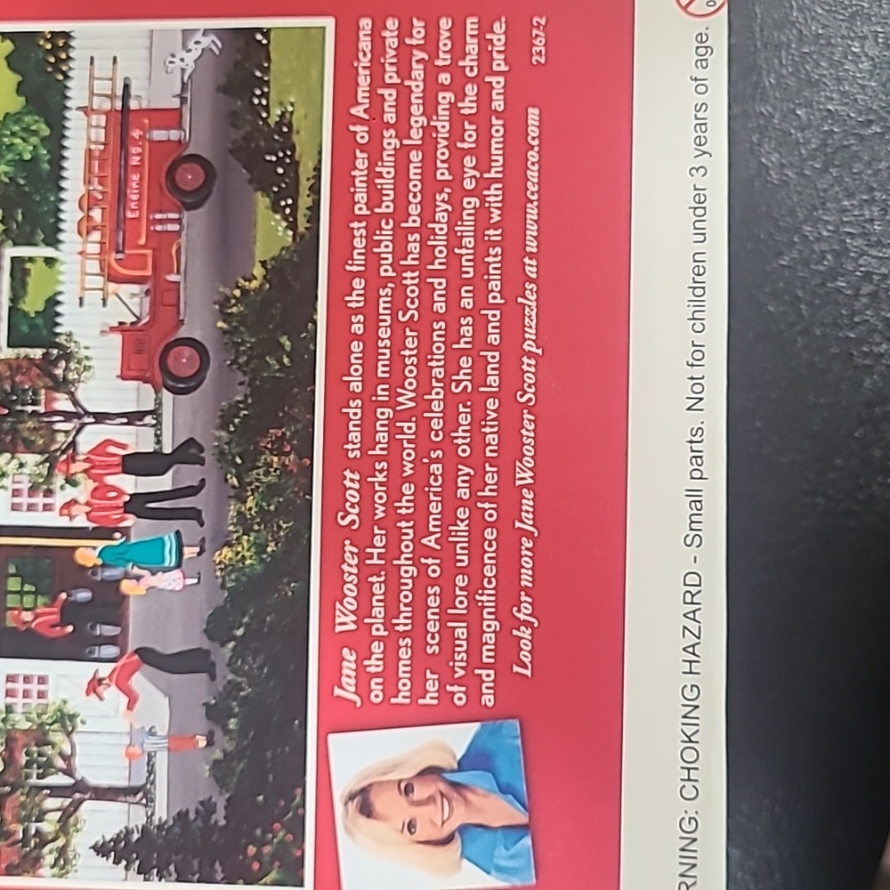 Jane Wooster Scott Fire Dept. Puzzle - Picture 4 of 5